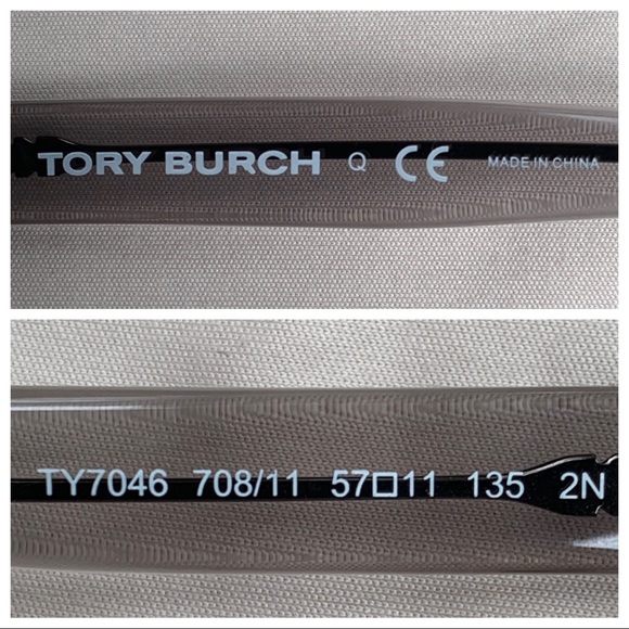 ‼️SOLD‼️ Tory Burch Retro Cat Eye Grey Sunglasses - Picture 6 of 8